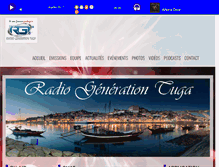 Tablet Screenshot of generation-tuga.fr